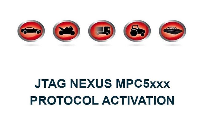 14KTMA0002 Pakiet protokołów BDM JTAG Nexus MPC5xxx dla urządzenia K-TAG MASTER