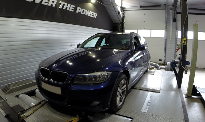 Chip Tuning BMW E91 318D +32KM i +82Nm