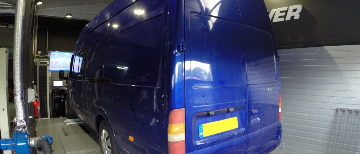 Ford Transit 2.4D 100km  +30KM i +46Nm