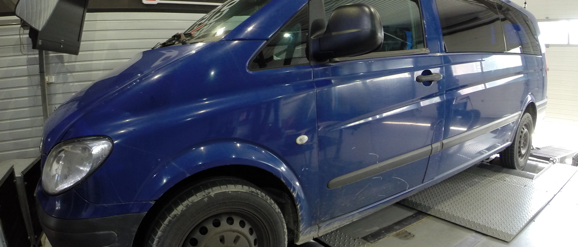 Chip Tuning Mercedes Vito 111CDI +33KM i +40Nm