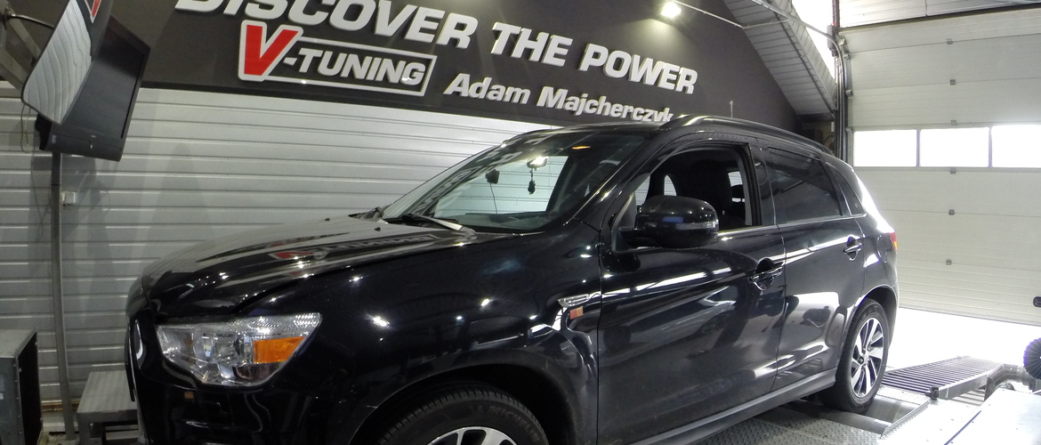 Chip Tuning Mitsubishi ASX 1.8DID 150KM  +21KM oraz  80Nm