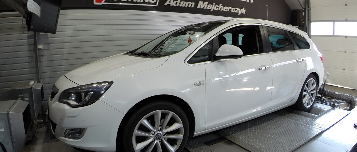 Chip Tuning Opel Astra J GTC 2.0 CDTI 165 KM + 27 KM i + 69 Nm