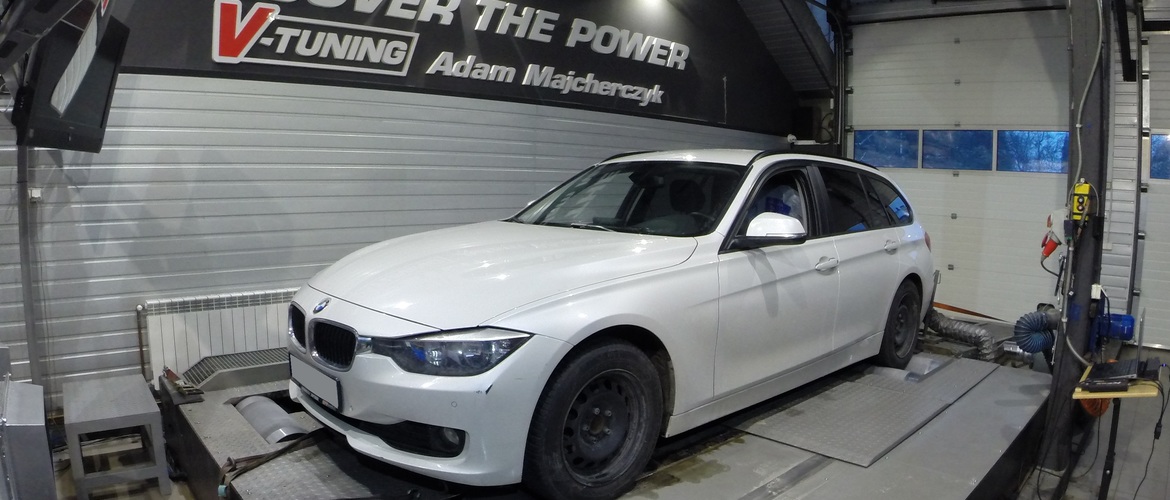 Chip Tuning BMW 3-Series F31 316d 116KM + 57 KM + 120 Nm