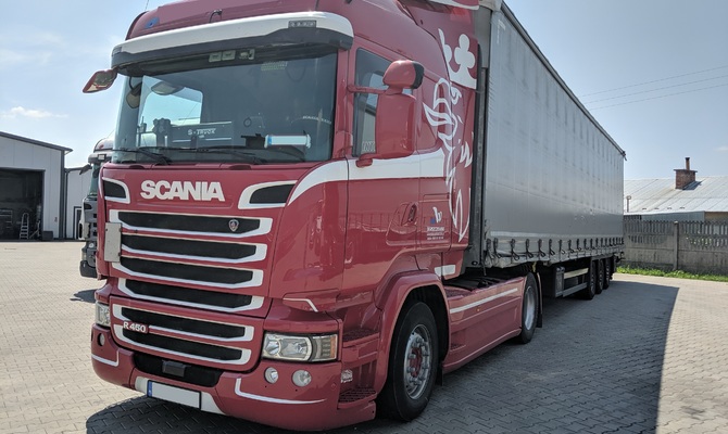 Scania Euro 6 SCR ograniczenie pobierania AdBlue