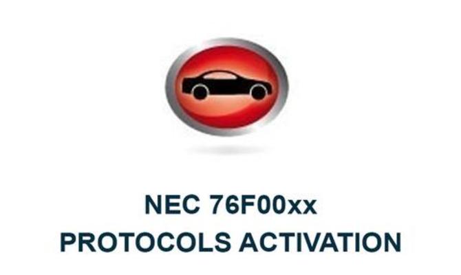 14KTMA0009 Pakiet protokołów BDM NBD NEC 76F00xx Toyota dla urządzenia K-TAG MASTER