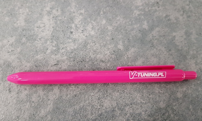 Długopis różowy V-Tuning