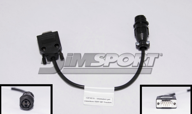 Przewód FENDT/MF wiring extension for ECU programming (Potrzebny przewód F32GN040) F32GN040B